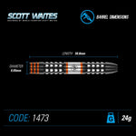 WINMAU Scott Waites 90% Darts