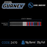 WINMAU Daryl Gurney Pro-Series 85% Soft Tip