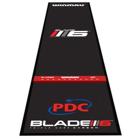 Winmau Pro Zone Precision Blade 6 Soft Feel Dart Mat & Integrated Oche