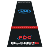 Winmau Pro Zone Precision PVC Dart Mat & Integrated Oche