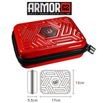 WINMAU Armor G2 Dart Wallet RED