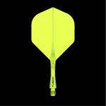 WINMAU Fusion Flight & Shaft Yellow Short