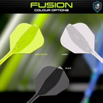 WINMAU Fusion Flight & Shaft Yellow Short #6