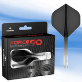 Mission Force 90 Moulded Flight & Shaft System No.2 Gradient Clear Black