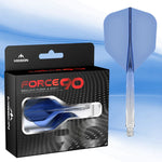 Mission Force 90 Moulded Flight & Shaft System No.6 Gradient Clear Blue