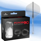 Mission Force 90 Moulded Flight & Shaft System No.6 Gradient Clear