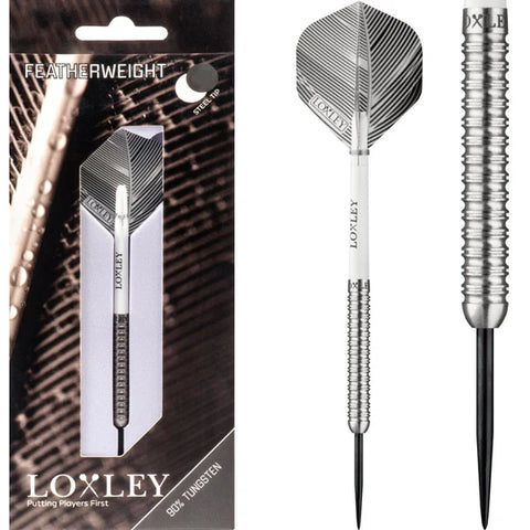 LOXLEY Featherweight Black Steel Tip Darts