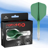 Mission Force 90 Moulded Flight & Shaft System No.6 Gradient Clear Green