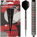 LOXLEY Retro Bates 90% Steel Tip Darts