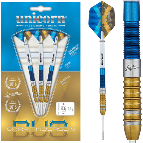 Unicorn Gary Anderson Duo 90%Steel Tip Darts