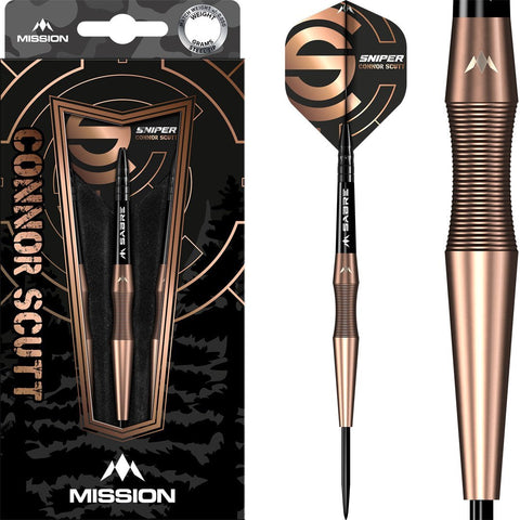 Mission Connor Scutt "The Sniper" V2 95% - Steel Tip darts