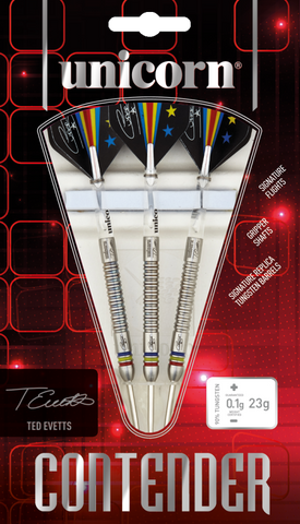 Unicorn Contender Ted Evetts 90% - Steel Tip darts