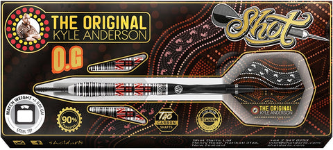 Shot Kyle Anderson 'The Original' 90% Steeltip darts