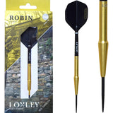 LOXLEY Robin Model I GOLD 90% Steel Tip Darts